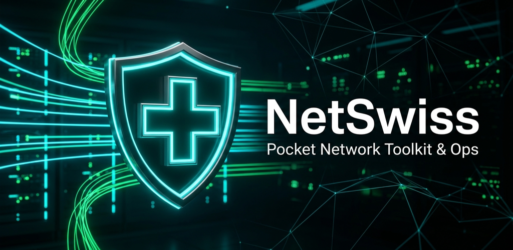 NetSwiss Google Play Feature Graphic