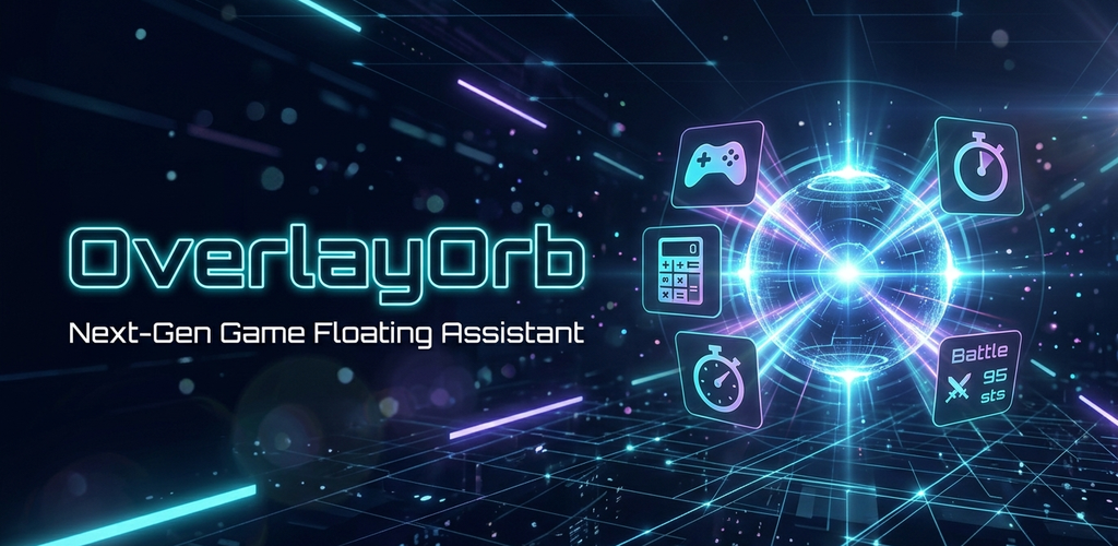 OverlayOrb Google Play Feature Graphic