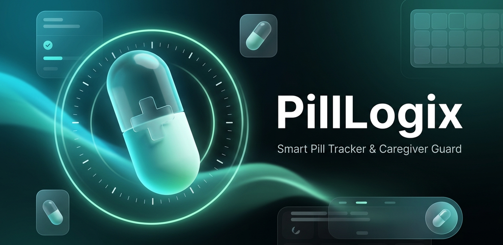 PillLogix Google Play Feature Graphic