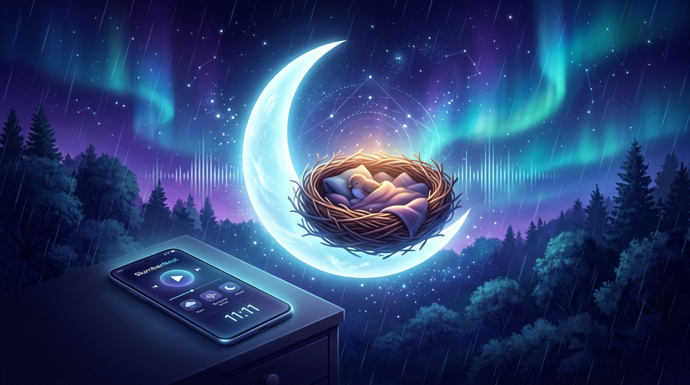 SlumberNest Google Play Feature Graphic